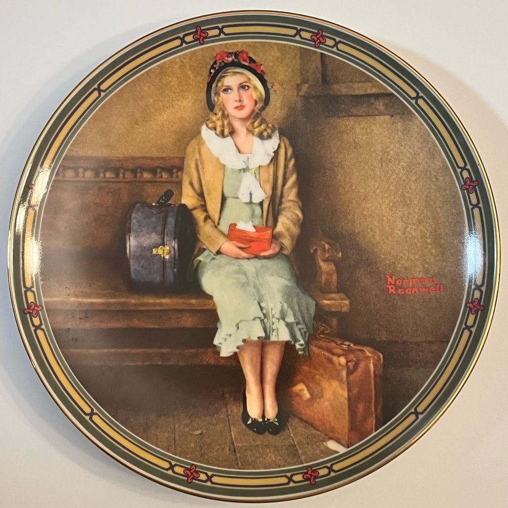 Knowles China 1985 Limited Addition of “A Young Girls Dream” by Norman Rockwell
